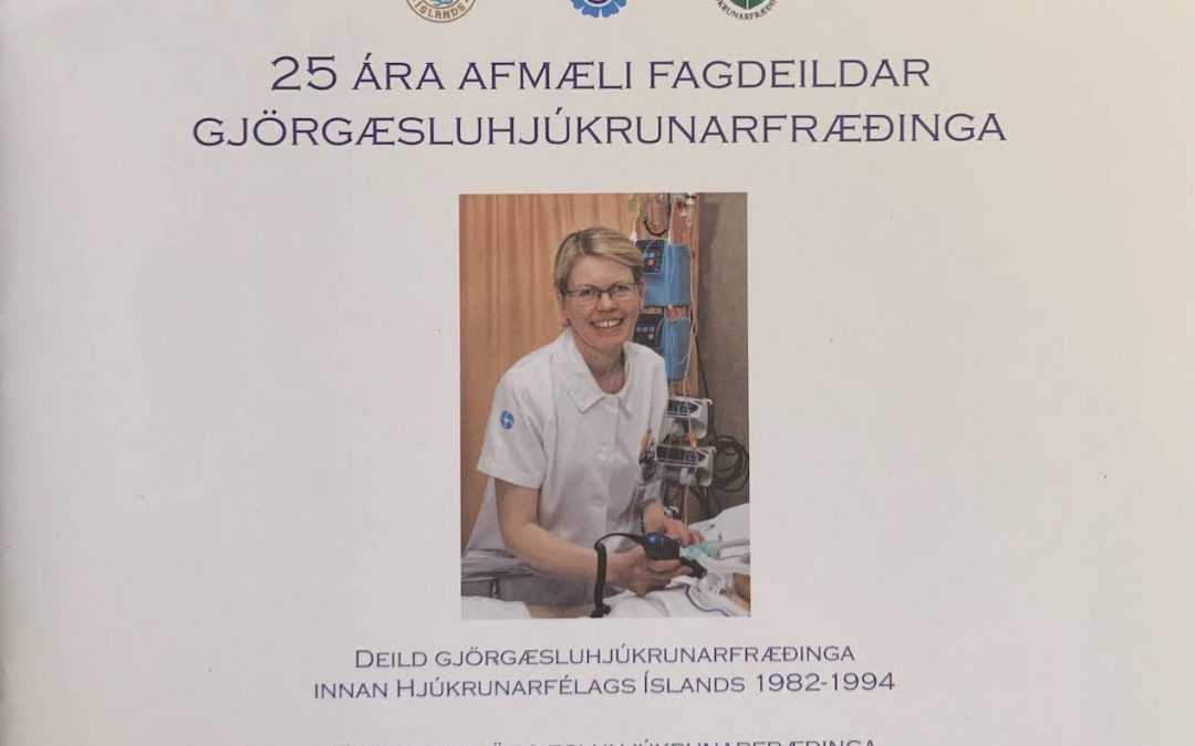 25 ára afmæli fagdeildar gjörgæslu- hjúkrunarfræðinga