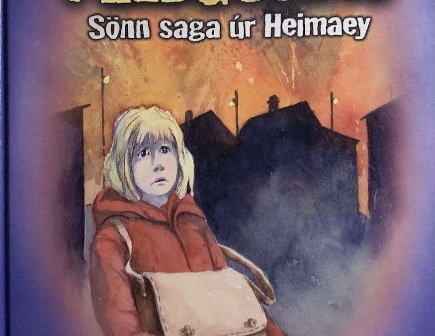 Edda týnist í eldgosinu (myndir: Erla Sigurðardóttir)